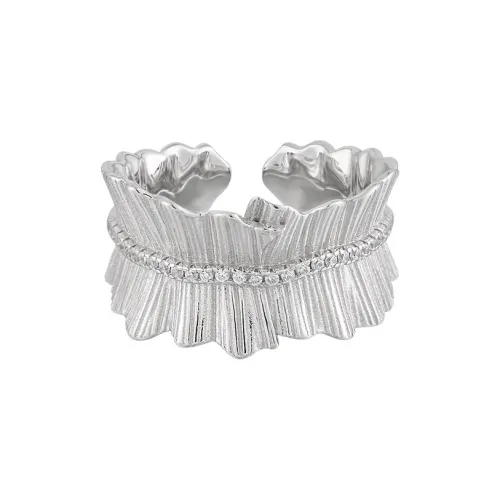 Quarqor S925 Sterling Silver Rings Unisex