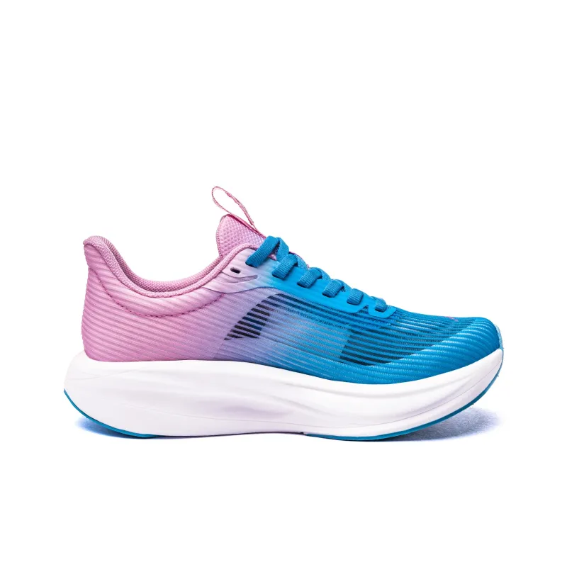 TEPOR Running Shoes Unisex Low Top Misty Blue/Dusk Cloud White/Gradient Black/Ice Blue Pink/Starburst Orange/Duorolan-25