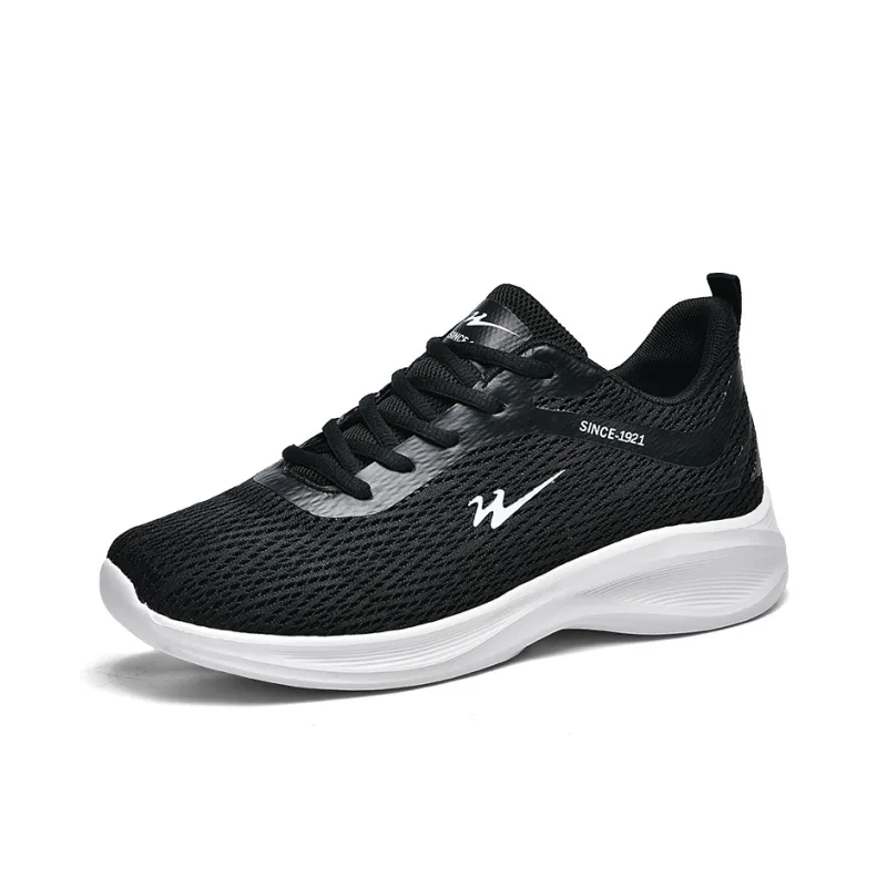 Binary Running Shoes Men Low Top White-1