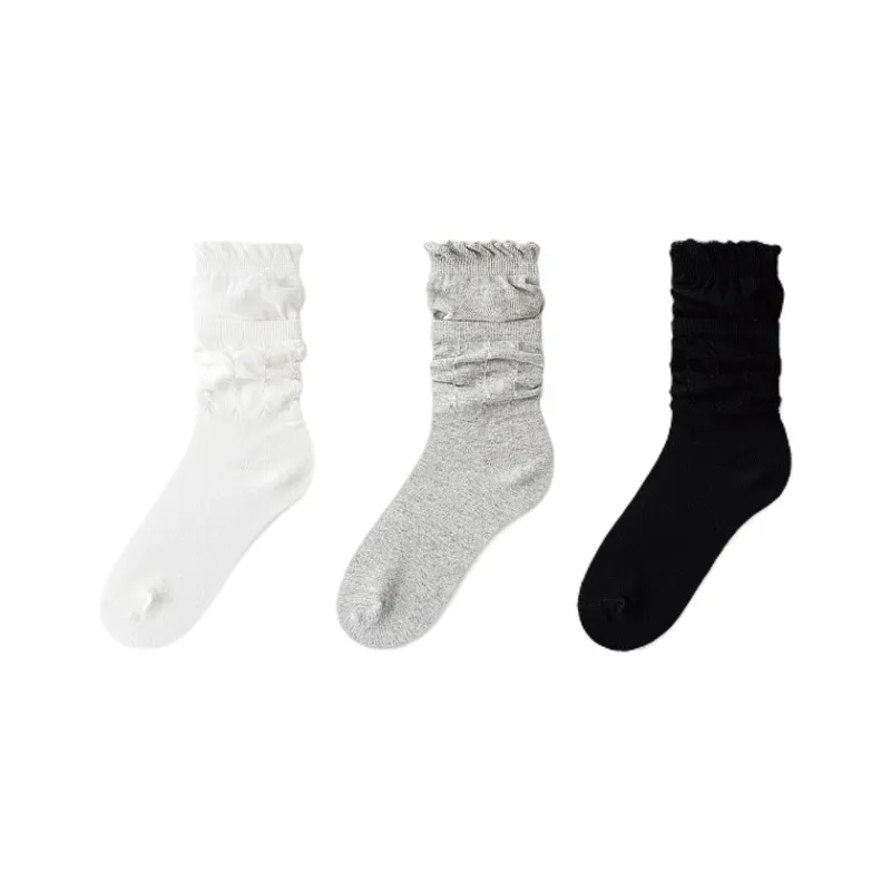 H YXIANG Mid Calf Socks Women's Combo Set-4