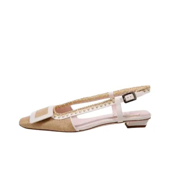 Roger Vivier Casual Single Shoes Women's Beige