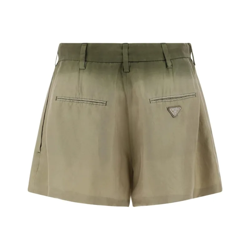 Triangle Logo Shaded Effect Shorts-1