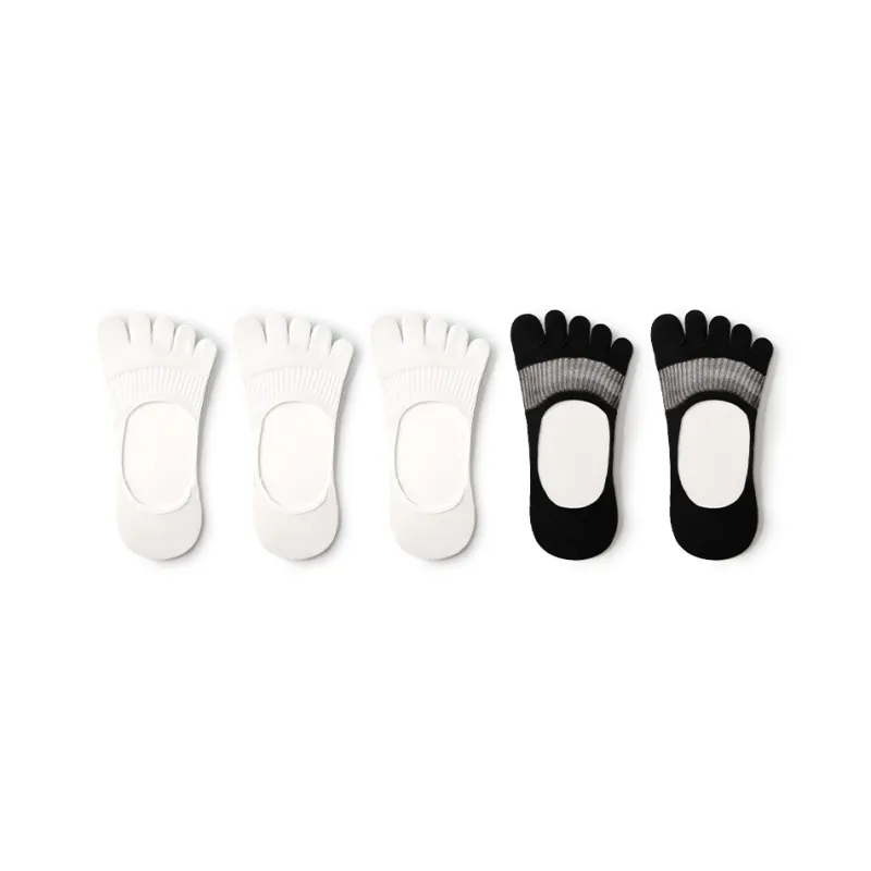 Primeet No Show Socks Women's 5 Pack-4