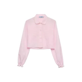 PRADA Batiste embroidered Shirt