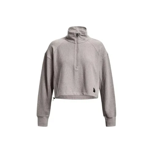 Under Armour Ottoman Sweatshirts Women's Gray