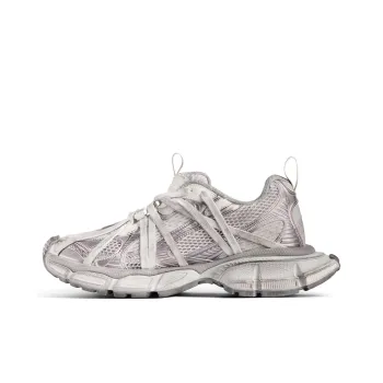 Balenciaga 3XL Extreme Laces B Low Top Chunky Sneakers Women's Gray