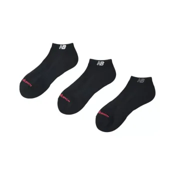 New Balance Ankle Socks Men's 3 Pack Black