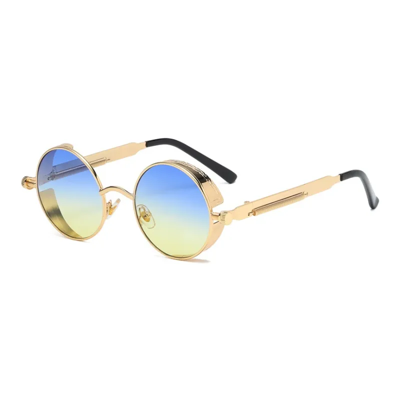 SOMAN Metal Round Sunglasses Unisex-30