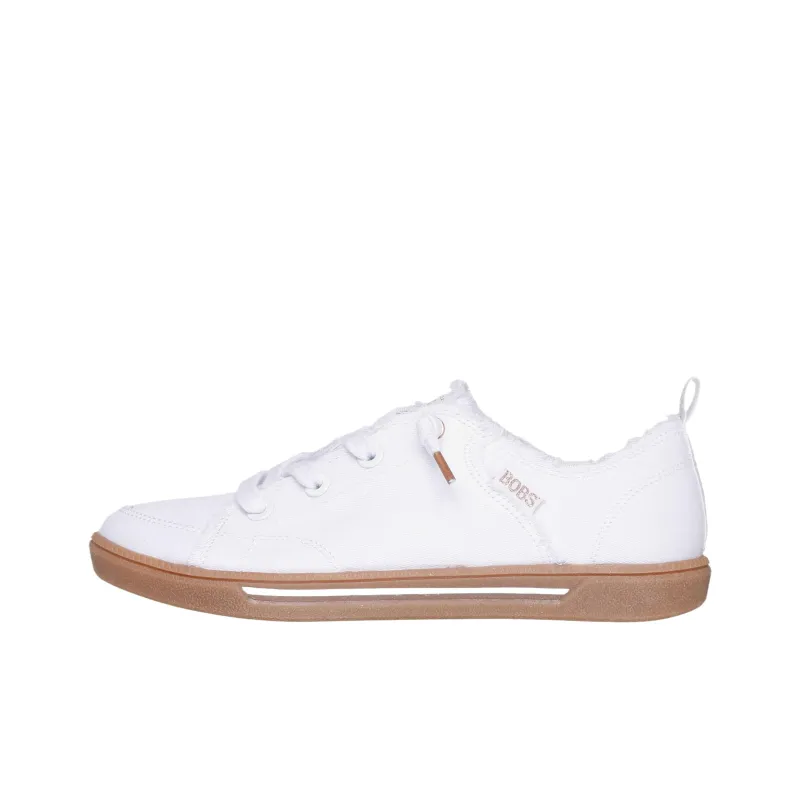 Skechers BOBS B Cute 2.0 Low Top Skateboard Shoes Women's White-0