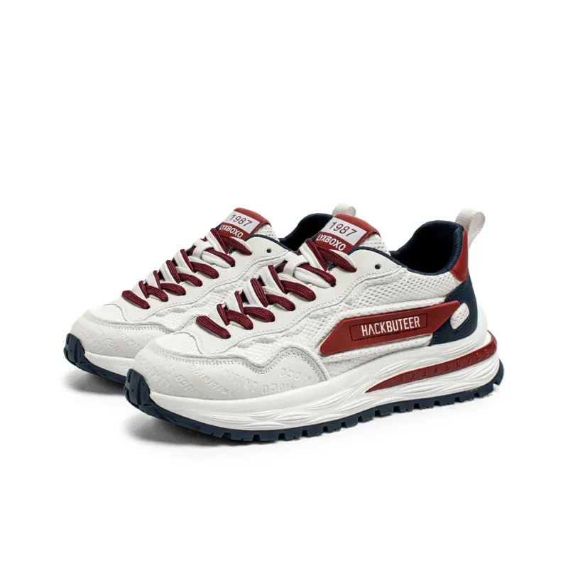 HACKBUTEER Low Top Chunky Sneakers Men's Box Included-3
