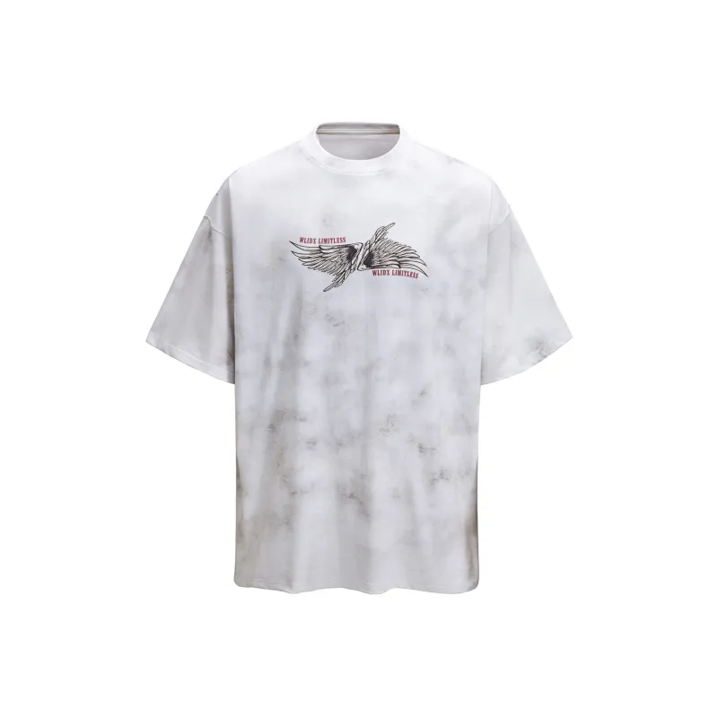 WILDX T Shirt Unisex Batik Gray-1