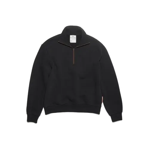Acne Studios Half Zip P-6 Black
