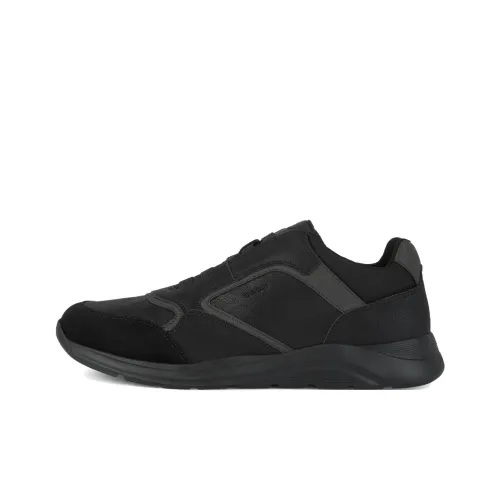 GEOX Damiano Abrasion Resistant Low Top Casual Shoes Men's Black