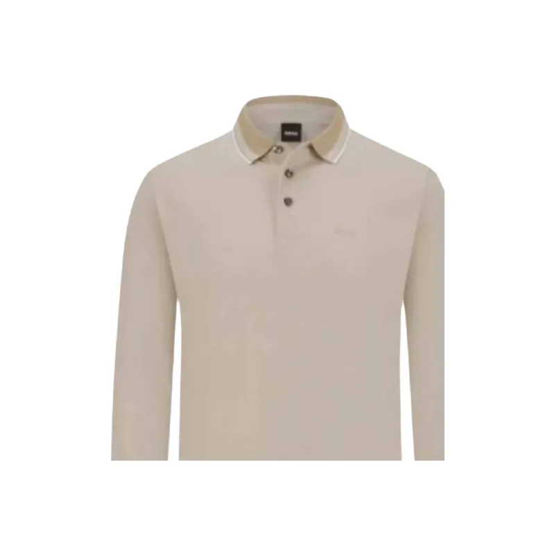 HUGO BOSS Polo Shirt Men's Beige-1