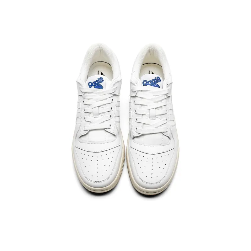 Snow Know The Answer SKTA Lightweight And Breathable Low Top Skateboard Shoes Men's White-4