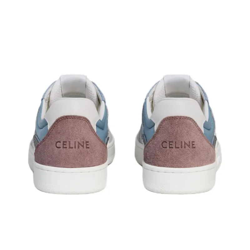CELINE Trainer CT 12 Low Top Skateboard Shoes Women's Blue-3