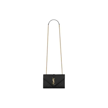 SAINT LAURENT Envelope Bag Small Black