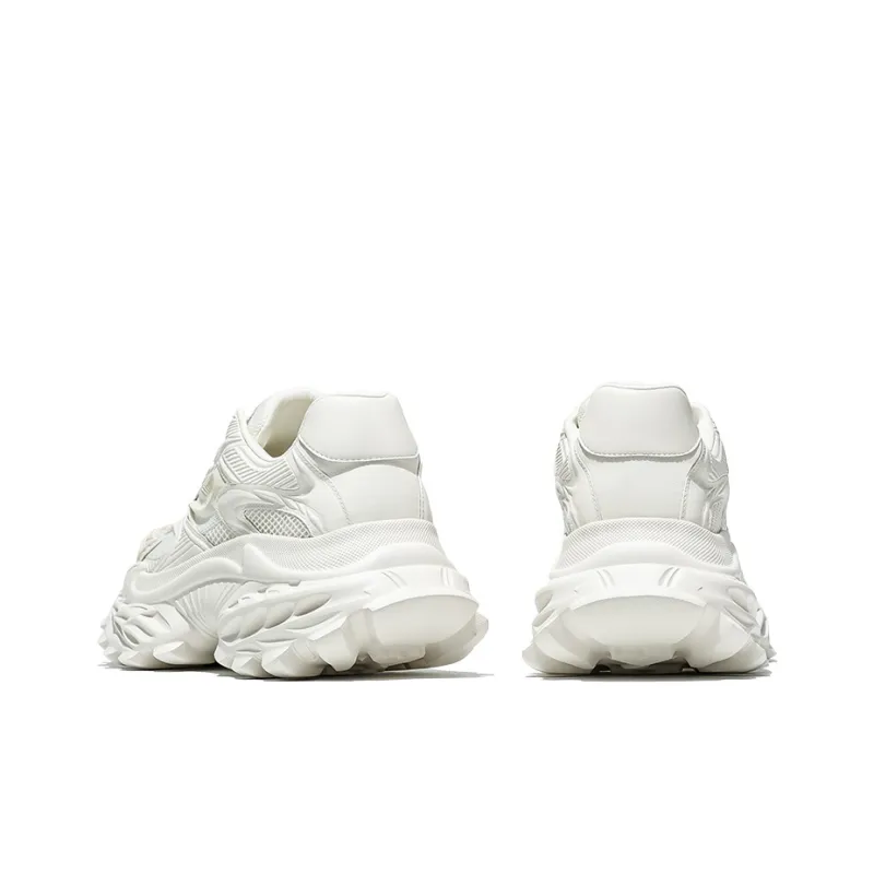 MOERBAI Lava Series Breathable Height Increase Low Top Chunky Sneakers Men's-4