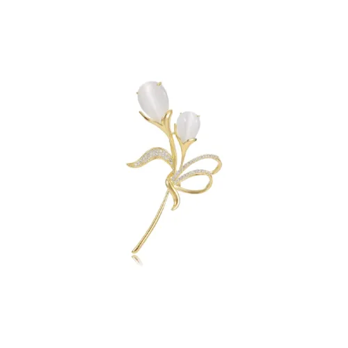 JUICY GRAPE Zircon Brooches Women's
