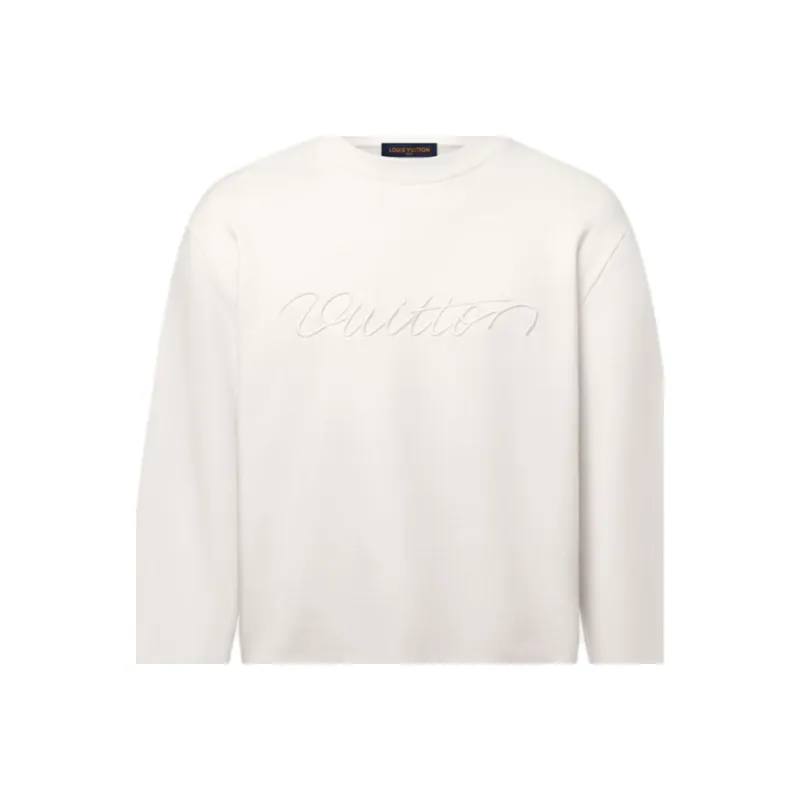 LOUIS VUITTON FW25 Sweatshirt Men's White-1