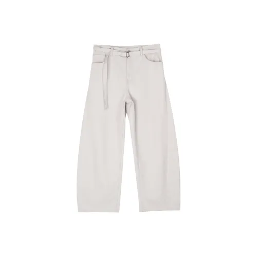 SIMPLE PROJECT Jeans Unisex Limestone White