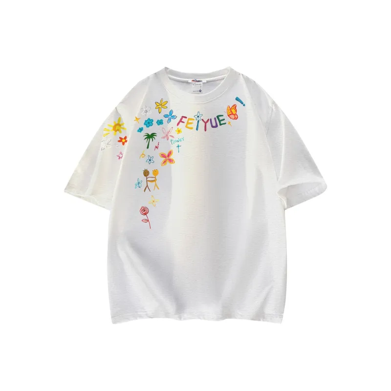 Feiyue T Shirts Unisex-10