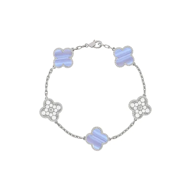 QIANFANGDAHUANGYE Zircon Bracelets Women's-0