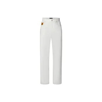LOUIS VUITTON FW25 Jeans Men's White