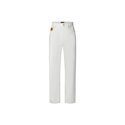 LOUIS VUITTON FW25 Jeans Men's White