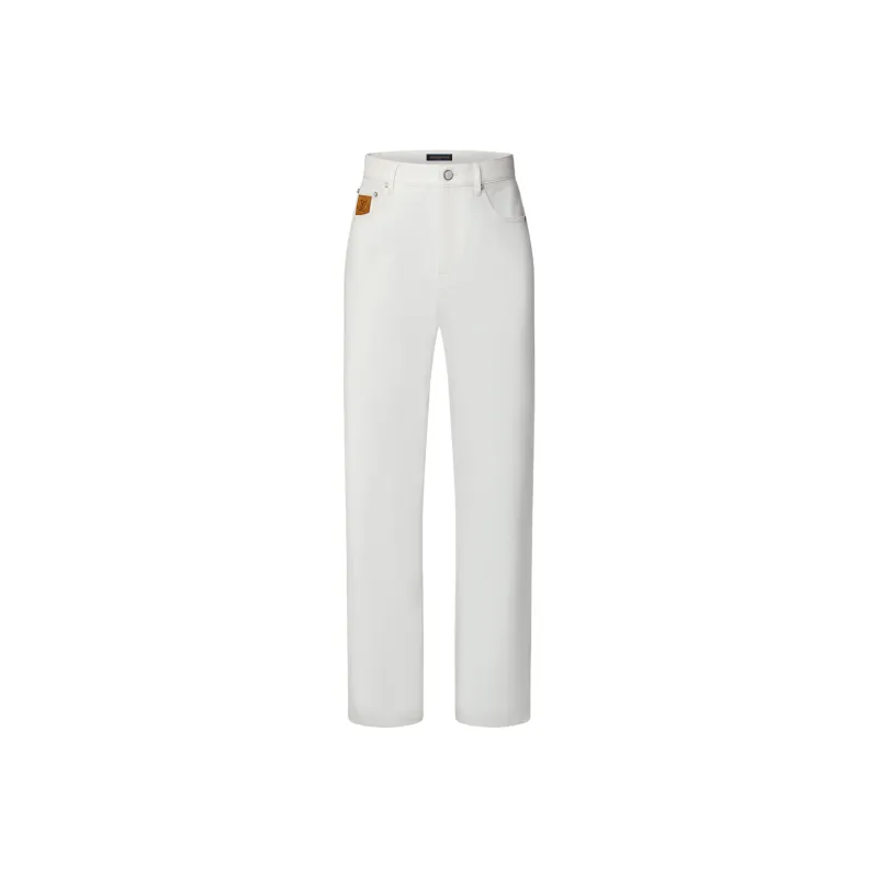 LOUIS VUITTON FW25 Jeans Men's White-0