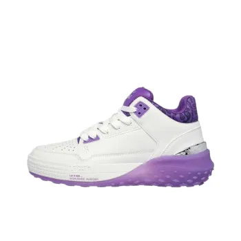 Snoop Dogg x Skechers Sizzle Mid Top Training Shoes Women's White