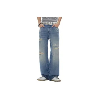FAIRWHALE Jeans Unisex Blue