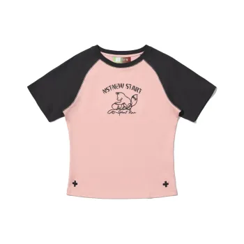 NSTNEW START Raglan Sleeve T Shirt Women's