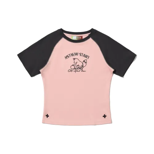 NSTNEW START Raglan Sleeve T Shirt Women's