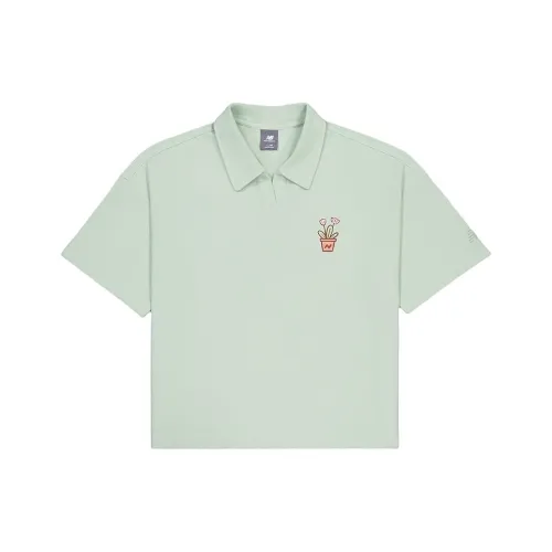 New Balance Heartfelt Living Polo Shirt Women's Green
