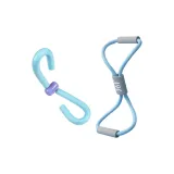 Blue 8-Shaped Resistance Band+Leg Shaper