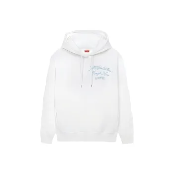 KENZO World Embroidered Cotton Sweatshirt