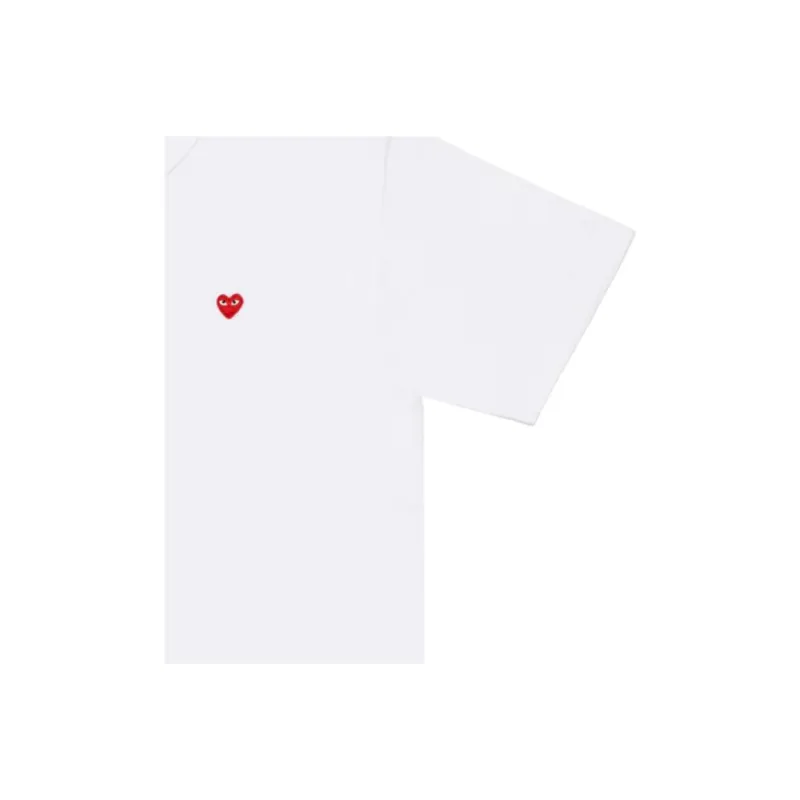 CDG Play Small Heart T Shirt-1
