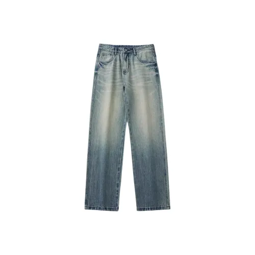 PENTAGONAL HEART Jeans Men's Vintage Blue