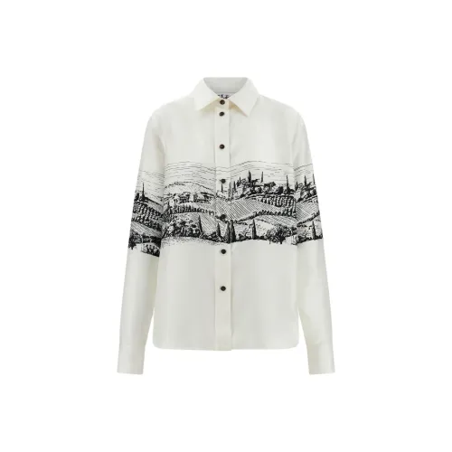 FERRAGAMO FW25 Shirt Women's White