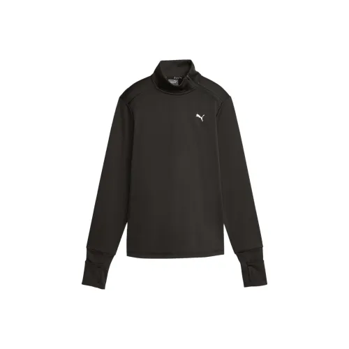 PUMA Sweatshirts Women's Black