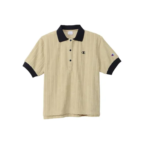 Champion SS24 Polo Shirt Women's Beige