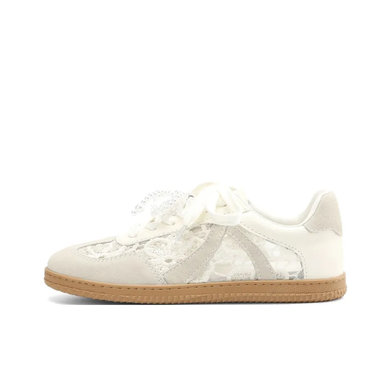 Rosa Bianca German Army Trainers Lightweight And Breathable Low Top Skateboard Shoes Women's-0