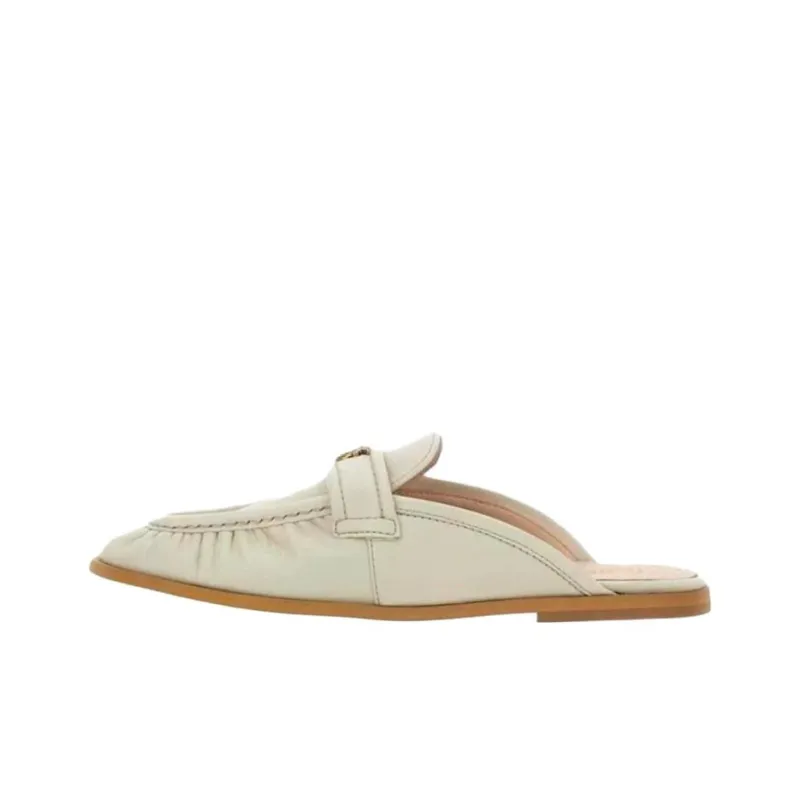 PINKO Closed Toe Slippers Women's White-0