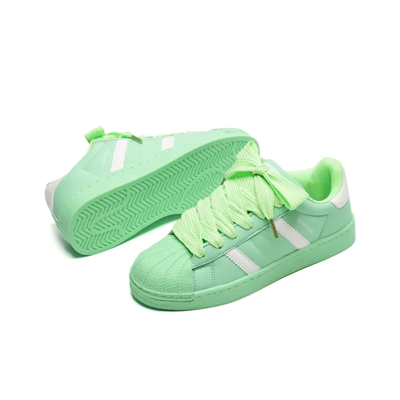ALI THE FOX Slip Resistant Cushioning Abrasion Resistant Lightweight Low Top Skateboard Shoes Unisex-44