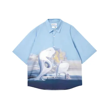 JACK JONES· Shirt Men's C41 Gray Blue