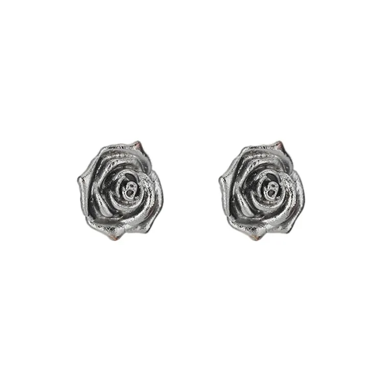 JONNY MOORE Titanium Steel Stud Earrings Unisex-0