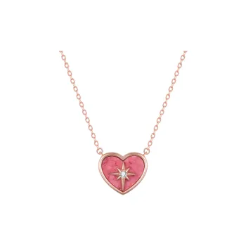 Heart To Heart S925 Silver Necklaces Women's