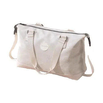 Tonlion Oxford Travel Bag Unisex Beige/Black