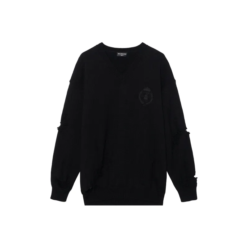 Balenciaga Sweaters Unisex Black-0